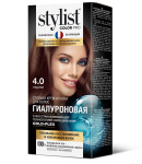 Стойкая крем-краска Гиалуроновая STYLIST COLOR PRO Тон 4.0 Каштан 115мл