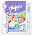 ХЕППИ Подгузники Newborn 2-5 кг по 1шт.