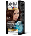 Стойкая крем-краска Гиалуроновая STYLIST COLOR PRO Тон 3.0 Темный каштан 115мл