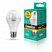 Лампа светодиодная Camelion LED17 - А65/830/Е27, 17Вт, 220В (150Вт)
