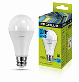 Лампа светодиодная Ergolux  LED - А70 -30W-E27-4K. 30Вт, 220В,4500К  (260Вт)