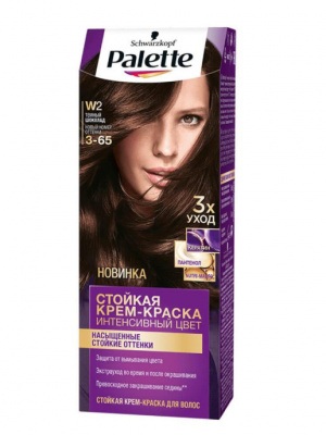 Palette Стойкая крем-краска для волос тон W2 (3-65) Темный шоколад