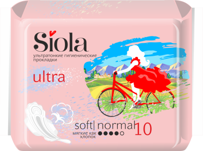 Siola Ultra Прокладки гигиенические Normal Soft, 10 шт