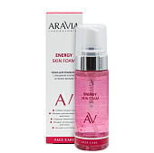 ARAVIA Laboratories Пенка для умывания с муцином улитки и гинкго билоба Energy Skin Foam, 150 мл С+Р