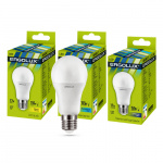 Лампа светодиодная Ergolux  LED - А60 -17W-E27-4K. 17Вт, 220В,4500К  (155Вт)