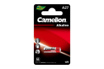 Батарейка Camelion LR27A-BP1,  0%Hg, на блист. 1 шт., 12 В, Цена 1 шт. (20)(полмизинчика)