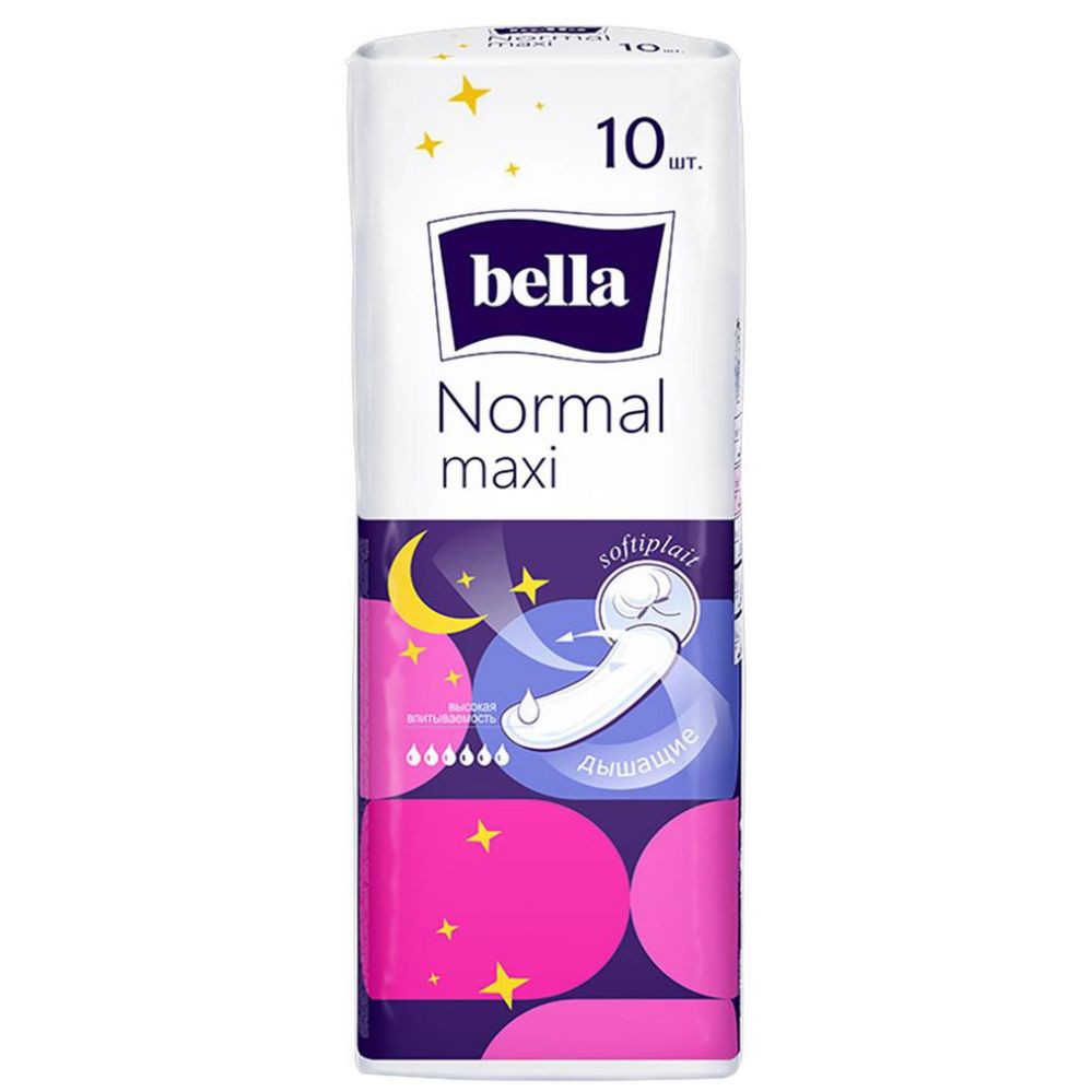 Bella Прокладки гигиенические Normal Maxi, 10 шт