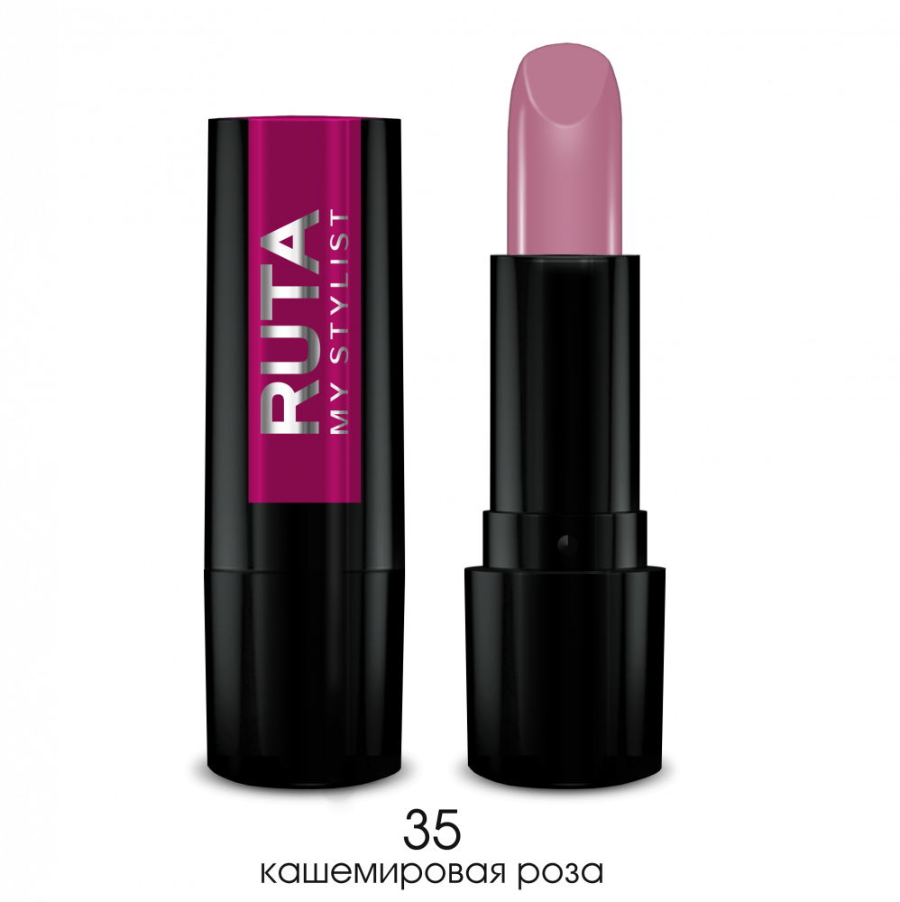 Помада для губ GLAMOUR Lipstick 35 кашемировая роза (RUTA)