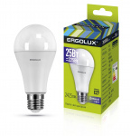 Лампа светодиодная Ergolux  LED - А65 -25W-E27-6K. 25Вт, 220В,6500К  (225Вт)