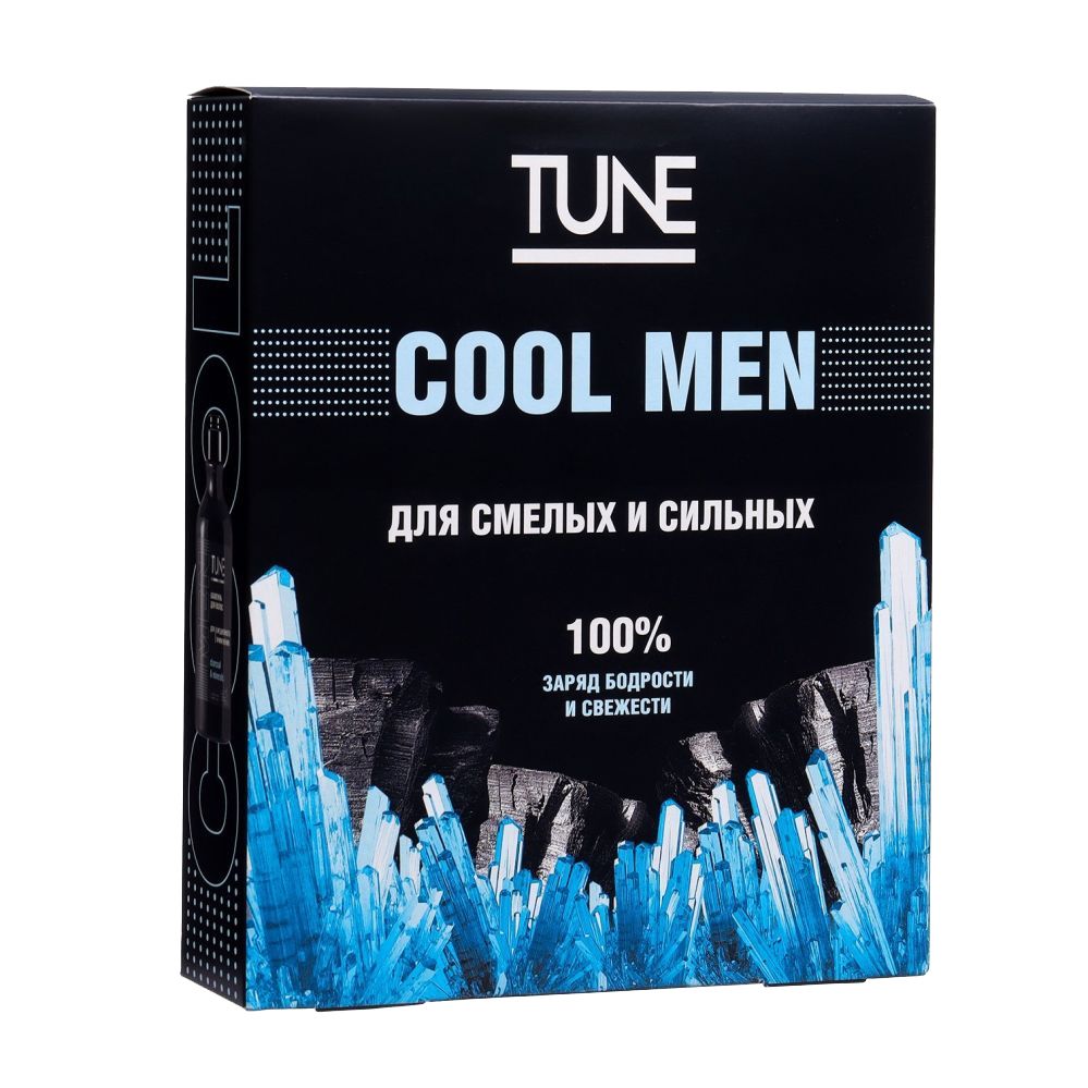 Tune Набор подарочный Cool Men для Смелых и сильных (шампунь + гель для  душа)