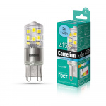 Лампа светодиодная Camelion LED 5- G9-NF/845/G9, 5Вт, 220В  (40Вт)