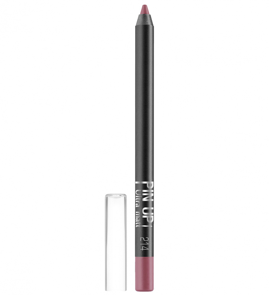 Luxvisage Матовый карандаш для губ Pin Up Ultra Matt тон 214 Chic