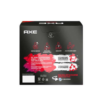 Axe Подарочный набор мужской Феникс (Дезодорант-аэрозоль, 150 мл + Гель для душа, 250 мл)_2