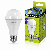 Лампа светодиодная Ergolux  LED - А70 -35W-E27-6K. 35Вт, 220В,6500К  (300Вт)