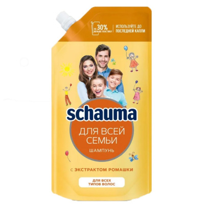 Schauma Шампунь для волос Для всей семьи дой-пак, 250 мл