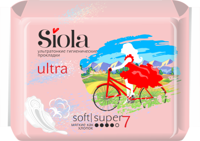Siola Ultra Прокладки гигиенические Super Soft, 7 шт