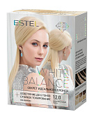 Эстель Секрет идеального блонда ESTEL WHITE BALANCE тон 12.0 Восхитительный топаз