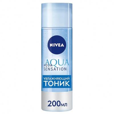 Nivea Глубоко увлажняющий тоник Aqua Sensation, 200 мл