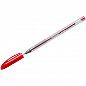 Ручка шариковая "SI-100",красная,0,7мм CBр 07216 (50) только уп.
