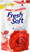 LION Средство для стирки жидкое "Essence Fresh & Soft" 450мл Red Rose