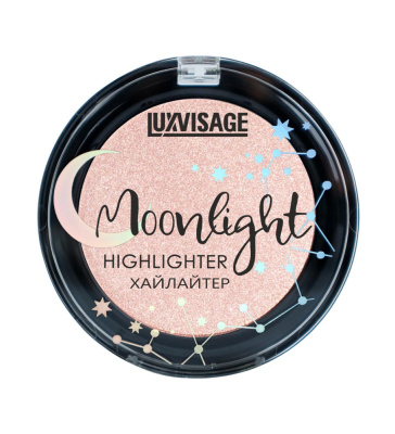 Luxvisage Moonlight Хайлайтер тон 01 Rose Glow, 4 гр