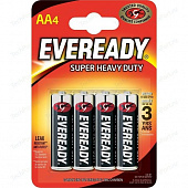 Батарейка EVEREADY Super Heavy Duty AA R6 FSB4 пальчиковые цена за 1бл.!