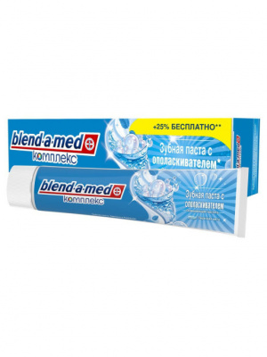 Blend-a-med Комплекс Зубная паста с ополаскивателем Освежающая чистота Перечная мята, 125 мл_2
