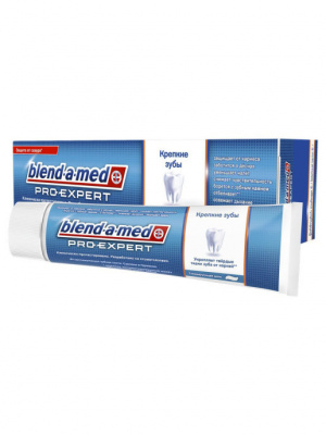 Blend-a-med Pro-Expert Зубная паста Крепкие зубы Тонизирующая мята, 100 мл_1