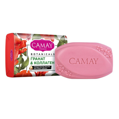 Camay Botanicals Туалетное мыло Цветы граната, 85 гр