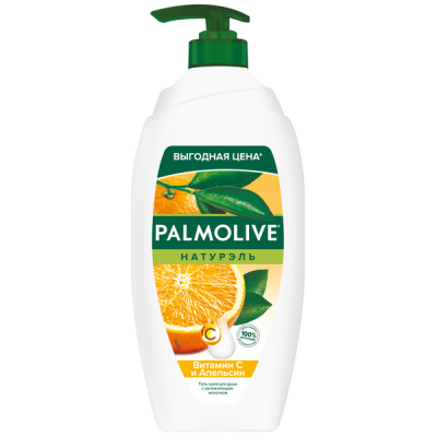 Palmolive Натурэль Гель-крем для душа Витамин С и Апельсин, 750 мл