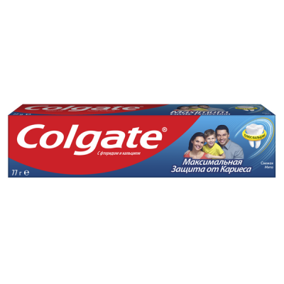 Colgate Зубная паста Максимальная защита от кариеса Свежая мята, 50 мл_1