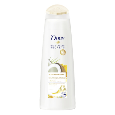 Dove Nourishing Secrets Бальзам-ополаскиватель восстановление с куркумой и кокосовым маслом, 350 мл