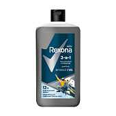 REXONA гель д/душа men 750 мл аквтиный уголь