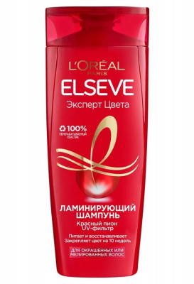 Elseve Шампунь-уход ламинирующий Эксперт цвета для окрашенных волос, 250 мл