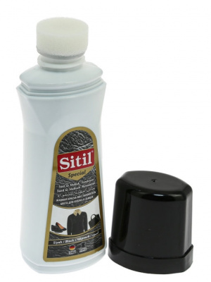 Sitil Special Жидкая краска-восстановитель для замши и нубука Черный, 100 мл_1