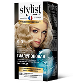 Стойкая крем-краска Гиалуроновая STYLIST COLOR PRO Тон 9.0 Натуральный блонд 115мл