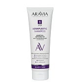 ARAVIA Laboratories Шампунь-керапластик восстанав. с кератином Keraplastic Shampoo, 250млС+Р