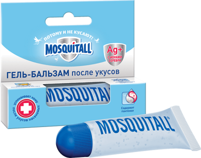 Mosquitall Гель-бальзам Скорая помощь после укусов, 10 мл