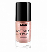 Лак для ногтей LUXVISAGE Metallic Show 9г т.304 розовый кварц