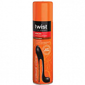 Twist Casual  Краска для кожи аэрозоль 250мл+20%бесплатно.ЧЕРНАЯ