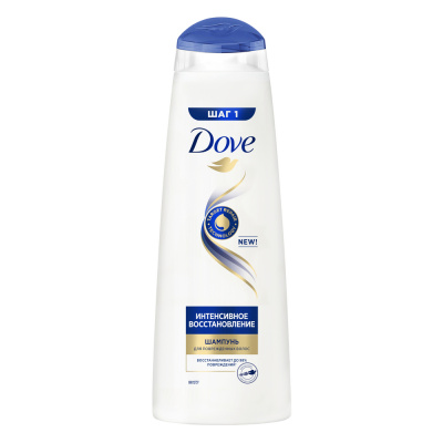 Dove Hair Therapy Шампунь для поврежденных волос Интенсивное восстановление, 380 мл