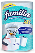 Бумажные полотенца "Familia" двухслойная XXL, 1 шт