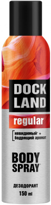 DockLand Дезодорант-спрей мужской Regular, 150 мл