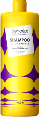 Concept Fusion Шампунь для восстановления волос Detox Balance, 1000 мл