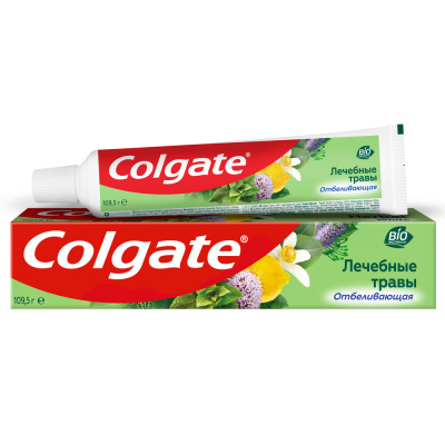 Colgate Зубная паста Лечебные травы отбеливающая, 75 мл