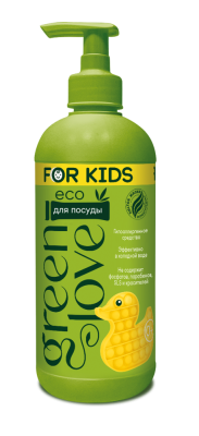Green Love Средство для мытья детской посуды и принадлежностей, 500 мл