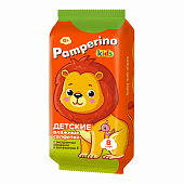 Салфетки влажные Pamperino №8 Kids детские с ромашкой и витамином Е mix