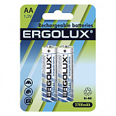 Аккумулятор Ergolux  АА-2700 mAh Ni-Mh бл. 2шт. 1,2в пальчик Цена за шт.