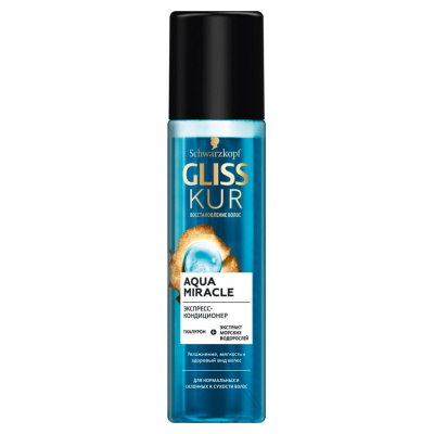 Gliss Kur Экспресс-кондиционер Aqua Miracle, 200 мл