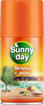 Sunny Day Освежитель воздуха Мечты о море сменный баллон, 250 см3